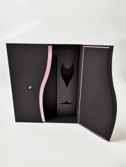 France champagne soft touch paper Double door Wine box
