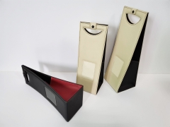 Leather Sewing limited edition portable Wine box