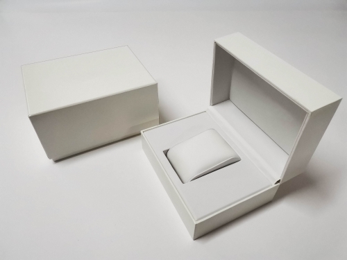Wholesale Luxury Square White Watch Gift Box for Men Watch Packaging Box