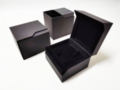 Deluxe hand made watch box luxury leather watch display storage gift box