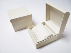 Elegant Custom Plastic Specialty FSC paper Watch Boxes Factory Price Double Watch Display Packaging Boxes