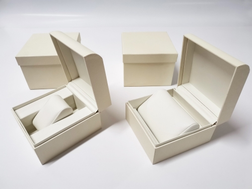 Elegant Custom Plastic Specialty paper Watch Boxes Factory Price Double Watch Display Packaging Boxes