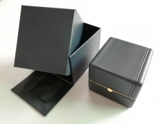Wholesale Custom Logo Jewelry Box Packaging Gift Leather Ring Box