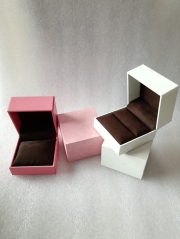 China High End Luxury Gift Display Packaging Fashion Pink Jewelry Box For Gold Jewellery