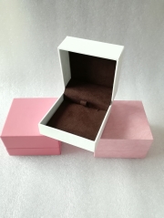 China High End Luxury Gift Display Packaging Fashion Pink Jewelry Box For Gold Jewellery