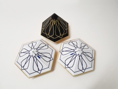 Hexagon diamond special design perfume box