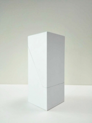 FSC Skew notch Design Soft touch paper Perfume box