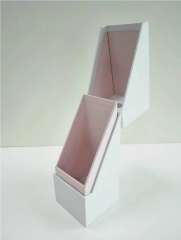 FSC Skew notch Design Soft touch paper Perfume box