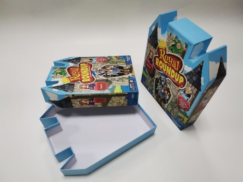 CMYK Four color printed cardboard puzzle gift box