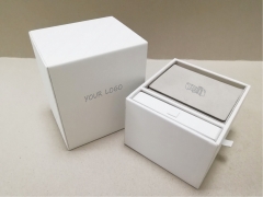 White PU Leather Display Jewelry Box