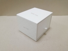 White PU Leather Display Jewelry Box