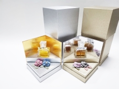 FSC Luxury high-end fragrance essential oil perfume bottle paper gift box packaging box