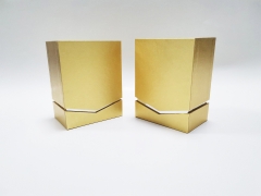 Luxury Custom Golden Emboss Paper Wedding Favors Gift Box Perfume Box Packaging