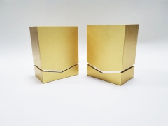 FSC Luxury Custom Golden Emboss Paper Wedding Favors Gift Box Perfume Box Packaging