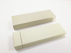Beige Soft Touch Paper Pen box